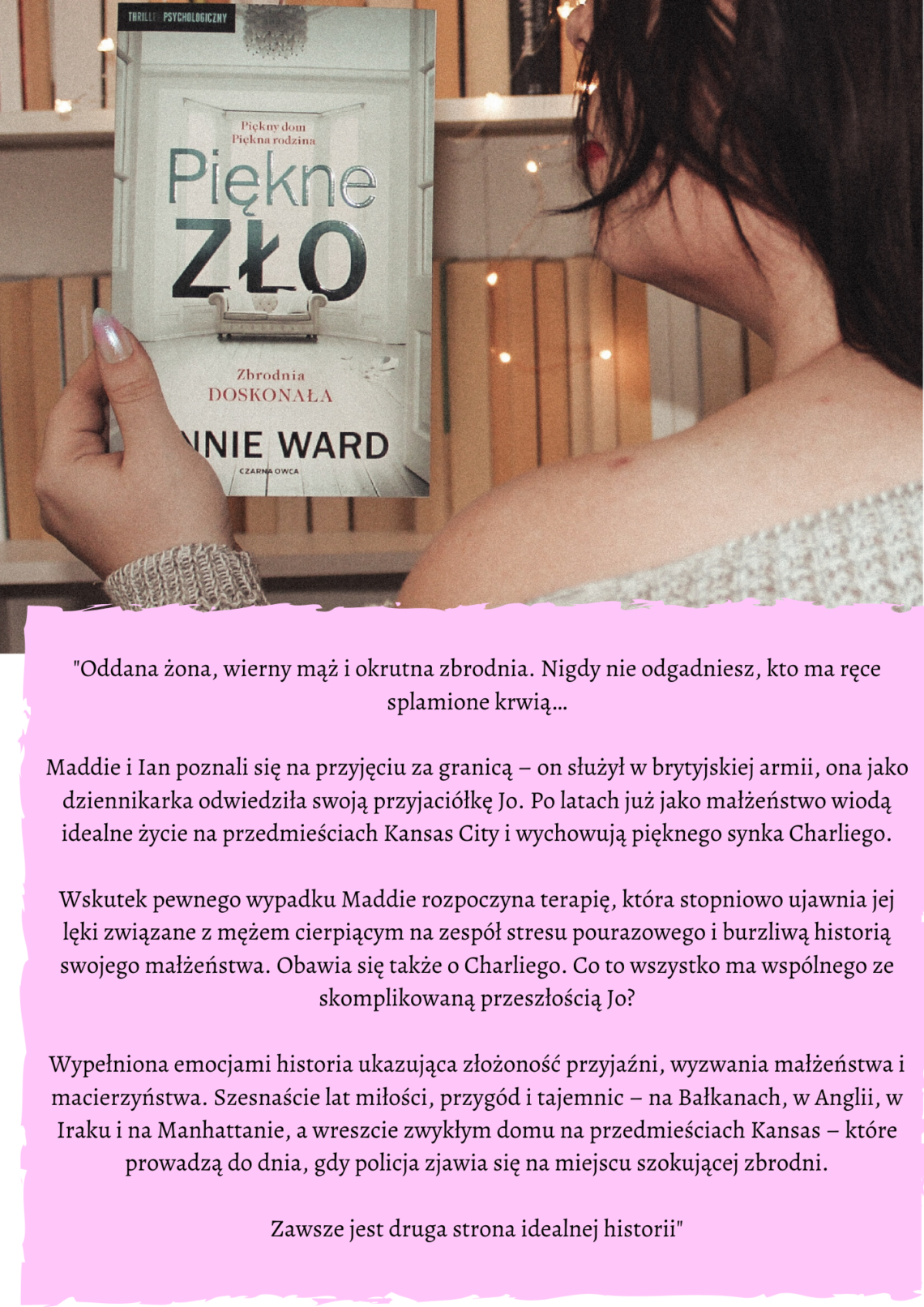 piekne zlo annie ward wydawnictwo czarna owca