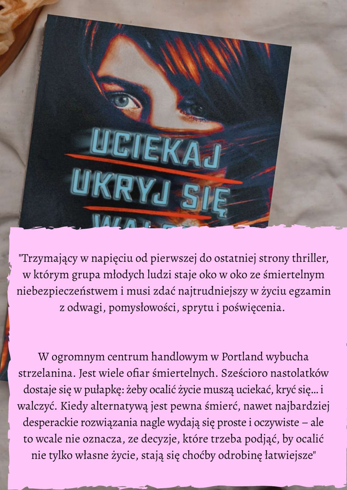 uciekaj ukryj sie walcz April Henry